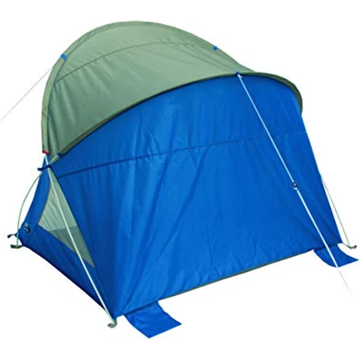 High Peak Strandzelt, 4-Personen Strandmuschel mit UV-Schutzfaktor 40, 1.65 kg, inkl. Sandtaschen und Gazeflächen – Bild 2