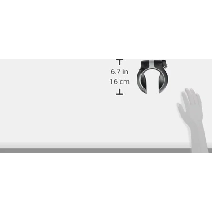 AXA Victory, Rahmenschloss mit Sicherheitsstufe 14 und ergonomischer Formgebung – Bild 3