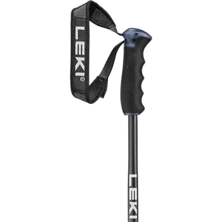 Leki Pro G, Skistöcke (115 cm) mit PAS-Griff, Aluminium HTS 6.0 Schaft, rutschfester Sicherheitstriemen und Renn-/Trekkingkorb – Bild 2