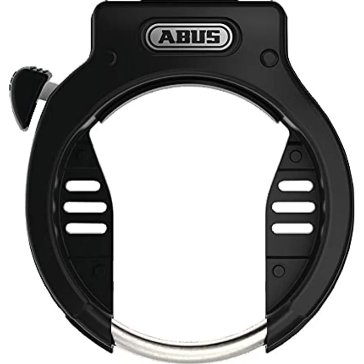 Abus Rahmenschloss 4650, zuverlässiges Veloschloss für Fahrräder mit großem Raddurchlauf – Bild 1