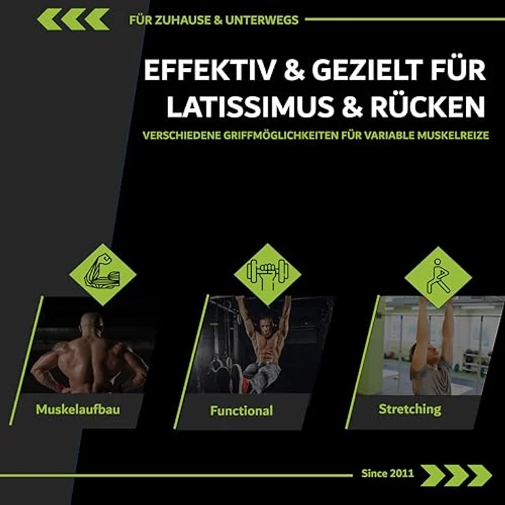eaglefit - Premium Klimmzugstange Holz nur mit Seil & Karabiner für Outdoor & Zuhause wetterfest, 100 cm Klimmzug Stange ergonomisch gebogen für Deckenmontage - Pull-Up Bar für frei hängende Klimmzüge – Bild 3