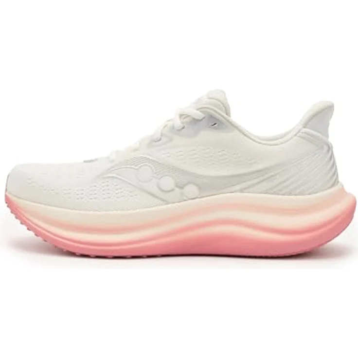 Saucony Triumph 23, Damen Laufschuhe mit PWRRUN-Zwischensohle, atmungsaktivem Mesh und reflektierenden Elementen, normalweite, 10 mm Sprengung, ca. 430 g – Bild 5
