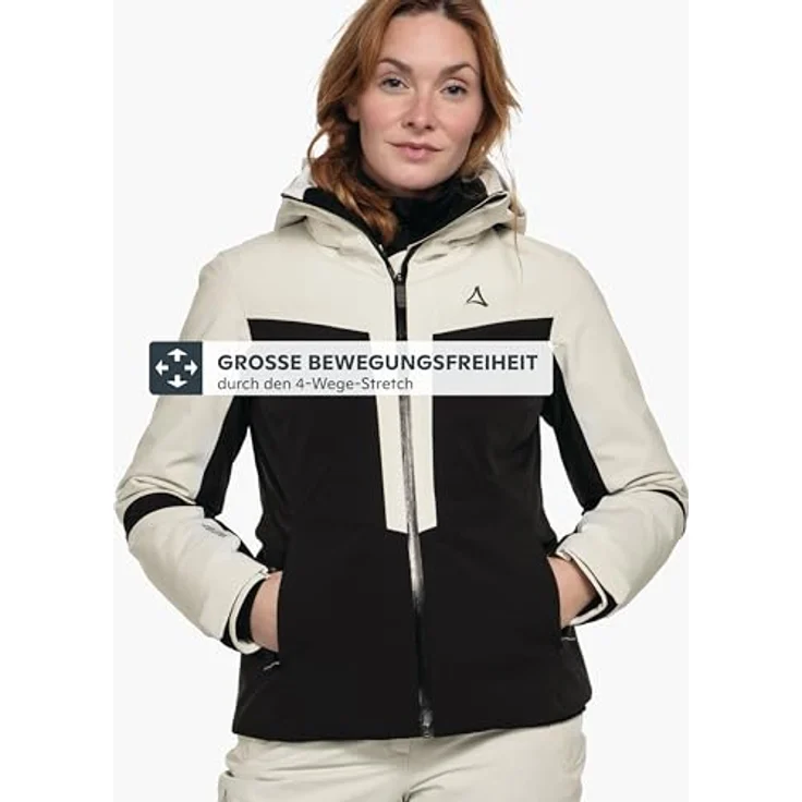 Schöffel Ski Jacket Kanzelwand L NORDIC, wasserdicht mit 10.000 mm Wassersäule, 4-Wege-Stretch, inkl. Schneefang und Brillenputztuch – Bild 3