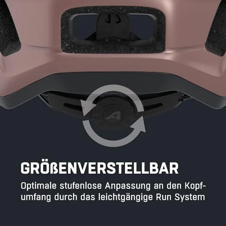ALPINA PARANUS Fahrradhelm, matt rose, stoßabsorbierende EPS-Innenschale, geeignet für Touren- und Trekkingfahrten – Bild 5