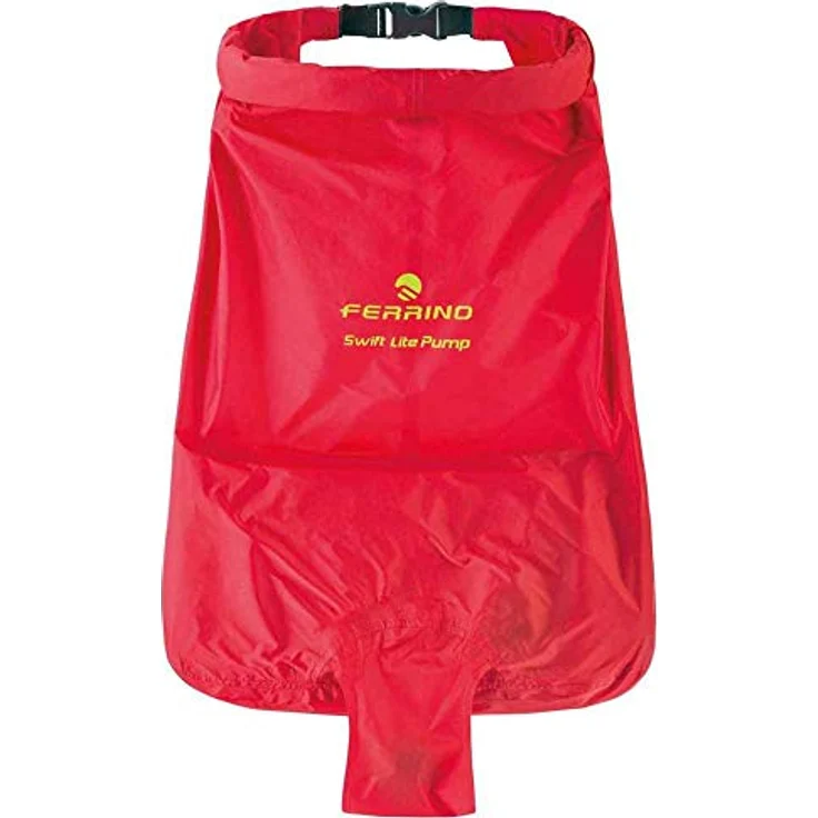 Ferrino Swift Lite, aufblasbare Isomatte mit 8,5 cm Dicke, 185 cm Länge, 60 cm Breite, rot, 550 g leicht – Bild 2