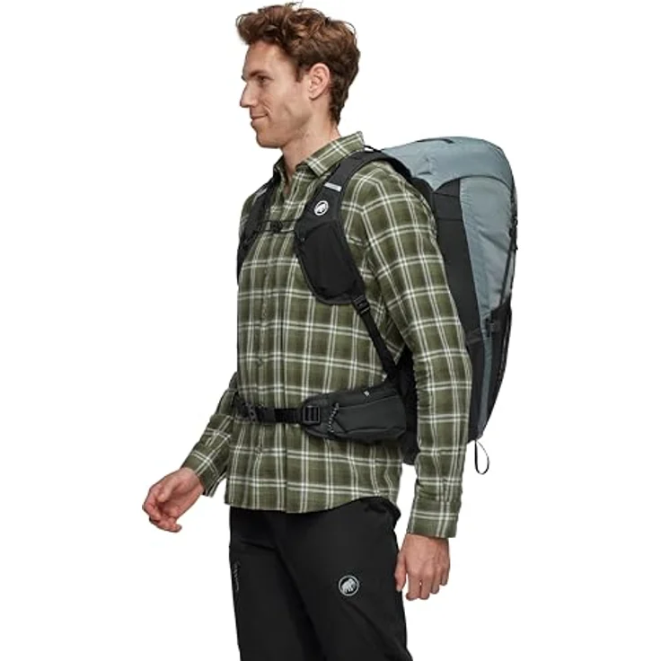 Mammut Ducan 32, Wanderrucksack 56 cm, schwarz, 100% Polyester, kompakt und leicht – Bild 4
