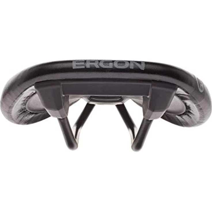 Ergon S/M Velosattel, anatomisch optimiert mit Entlastungskanal und OrthoCell-Inlays für MTB-Touren, Microfiber Oberfläche, Aluminiumgestell – Bild 4