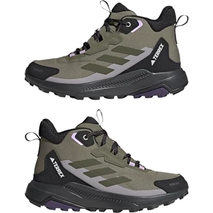 adidas TERREX ANYLANDER MID RAIN.RDY, wasserdichter Wanderschuh mit halbhohem Schaft und Traxion Außensohle – Bild 9