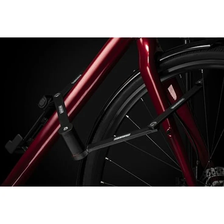 Trelock FS 480 Cops, Veloschloss, 130 cm mit gummierten Sperrstangen und 360° drehbarem Schlosskopf – Bild 5