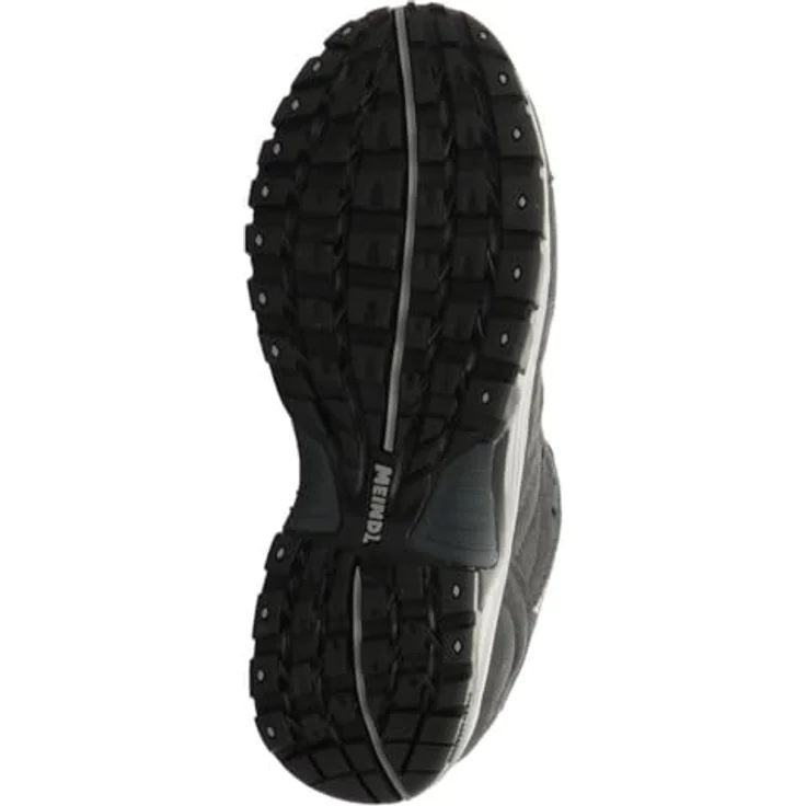 Meindl Rapide GTX, Wanderschuhe aus Velourleder in Grau, Größe 46.5, weit geschnitten – Bild 5
