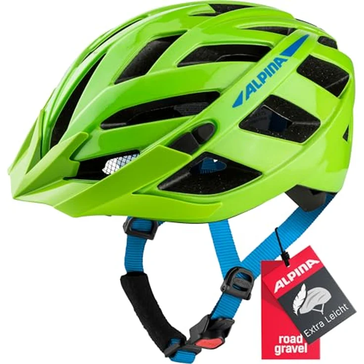 Alpina Fahrradhelm PANOMA 2. 0 56-59 cm, green blue gloss – Bild 2