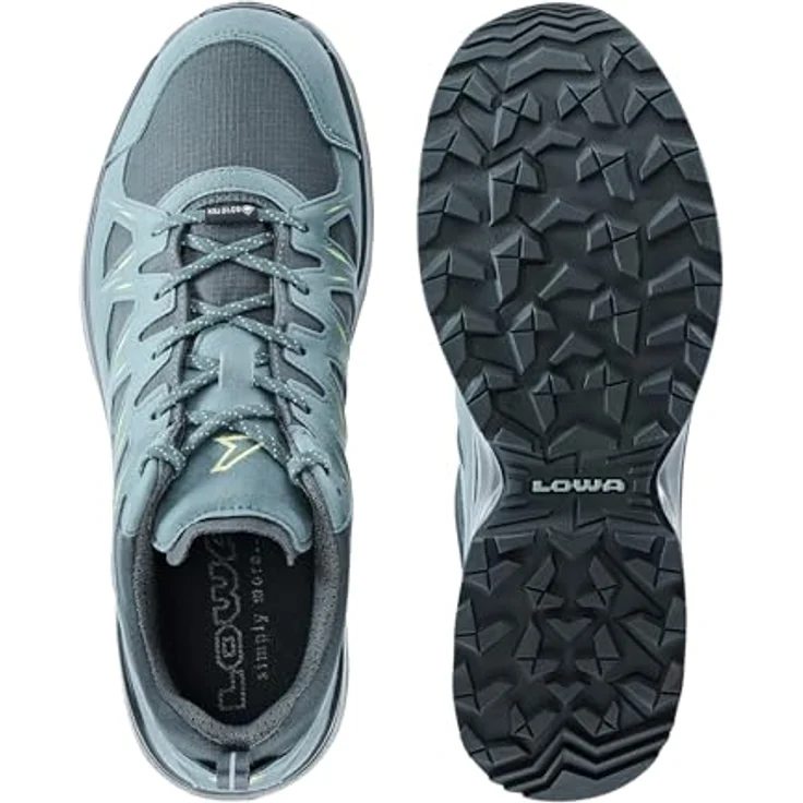 LOWA Innox Evo II GTX, Leichte Wanderschuhe mit Gummisohle für hohen Grip, grün, Größe 46.5 – Bild 6