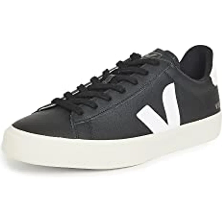 Veja Campo CP0501215B, Herren Sneaker aus ChromeFree-Rindsleder, schwarz, Größe 44 – Bild 1
