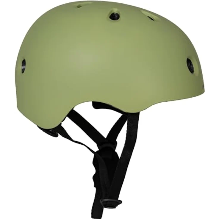 Powerslide Urban Cool Matcha Helm, Fahrrad- und Inline-Skateschutz, für Herren und Damen, grün – Bild 3