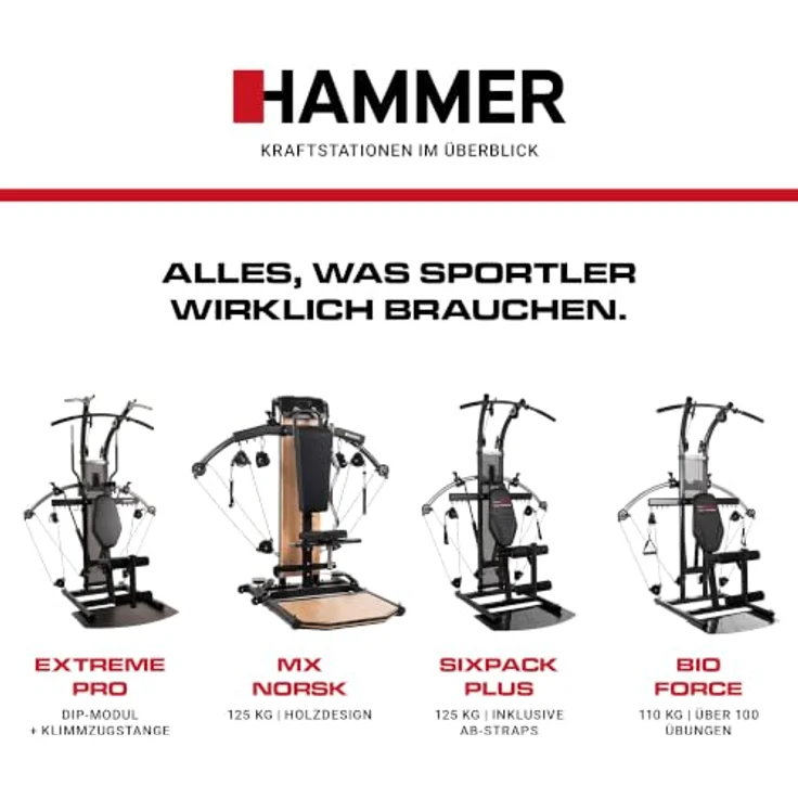 Finnlo by Hammer Kraftstation Bio Force Sport – Bild 3