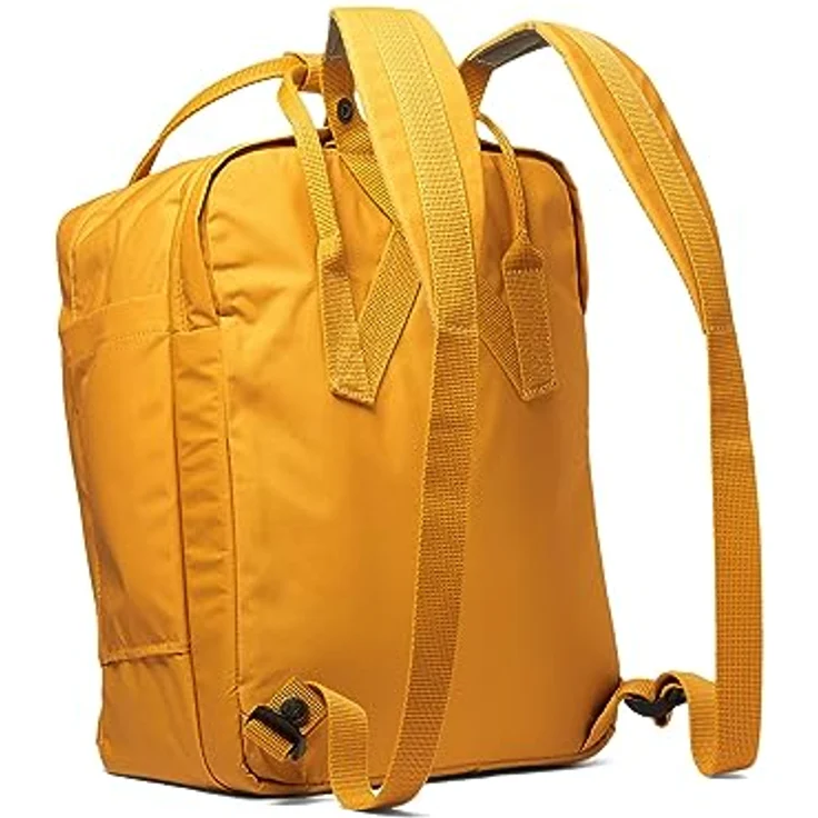 Fjällräven 23523 Kånken Laptop 13" Unisex Sports Backpack - Adult Ochre OneSize, Ochre - Wasserfeste Wander-Rucksack mit reflektierendem Logo – Bild 2