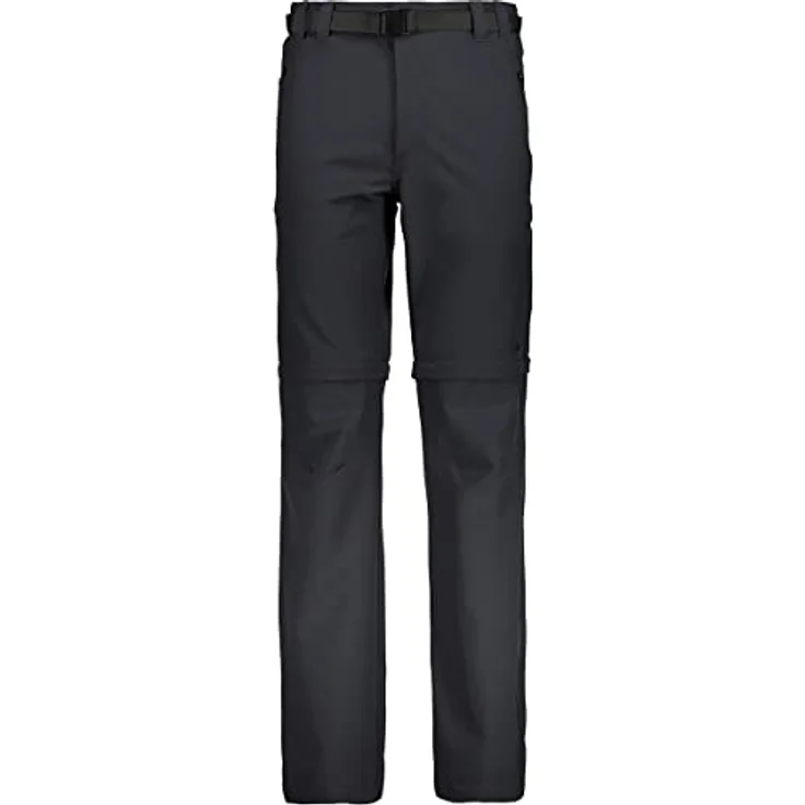 CMP Campagnolo Herren Zip-Off Trekkinghose, grau, Bermuda-Style, Größe L – Bild 1