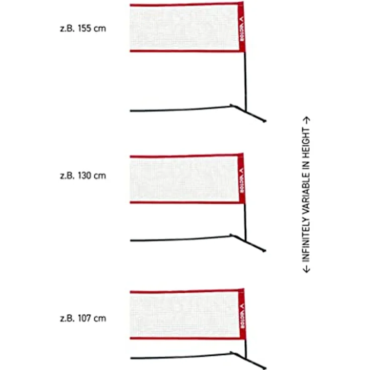 VICTOR Badminton Netz Premium 6 Meter – Bild 6