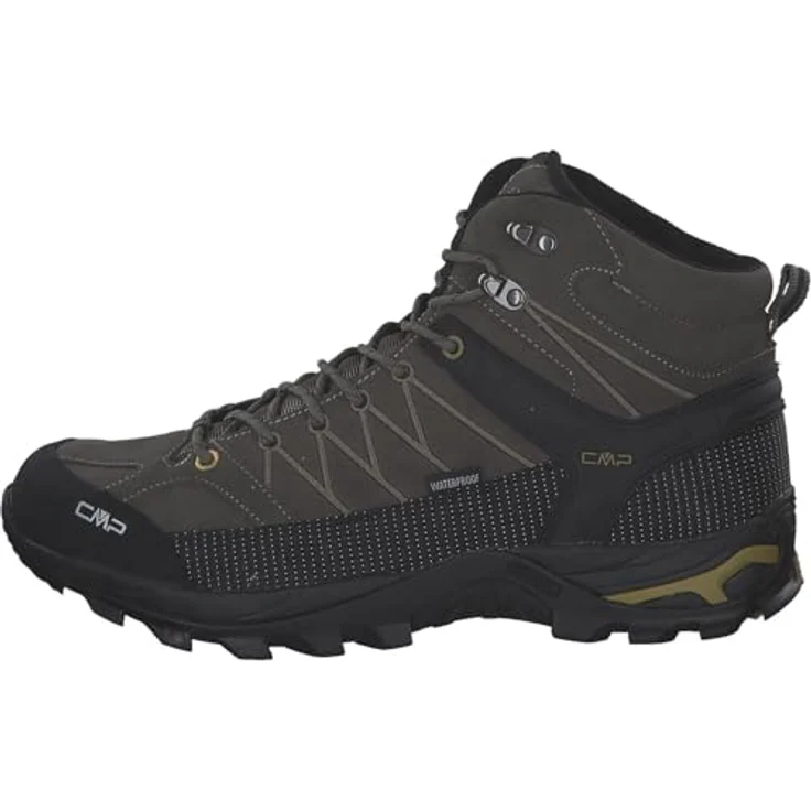 CMP Rigel MID 3Q12947, Herren Trekking Schuhe aus Wildleder mit atmungsaktiven Mesh-Details und rutschfester Gummisohle – Bild 2