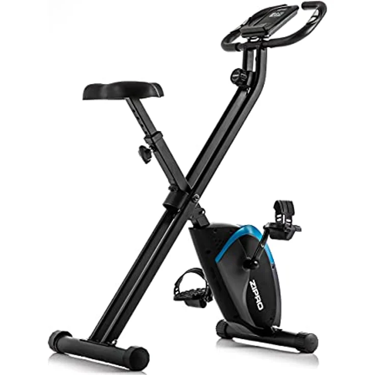 Zipro Heimtrainer Fahrrad Future X, Ergometer Fitnessbikes, Magnetisches Fahrradtrainer, Ergometer Fahrrad bis 110kg, Indoor Bike, Trainingsfahrrad für zuhause, Fahrradergometer Batteriebetrieben – Bild 1