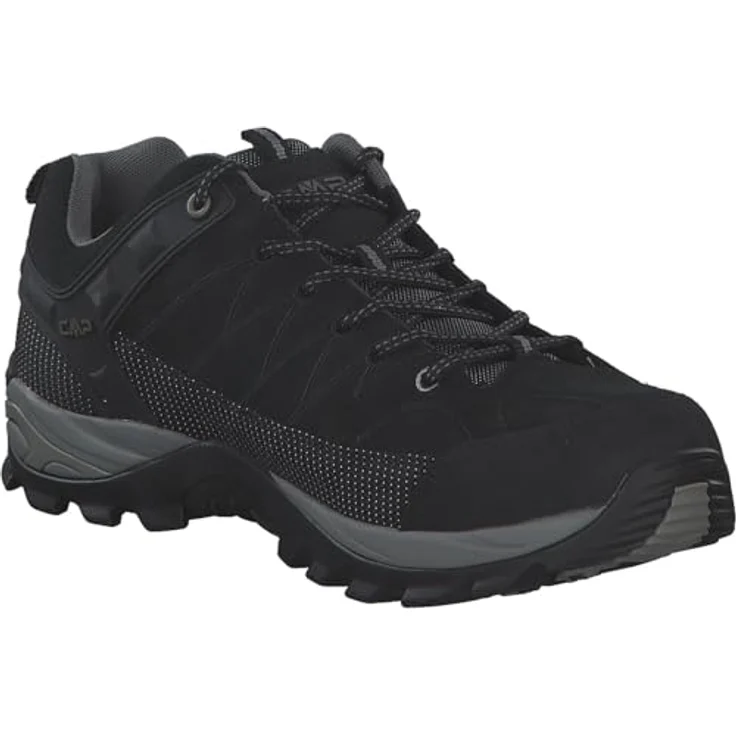 CMP Campagnolo Herren Wanderschuhe, robuste Outdoorschuhe mit Schnürverschluss, Schwarz (43) – Bild 7