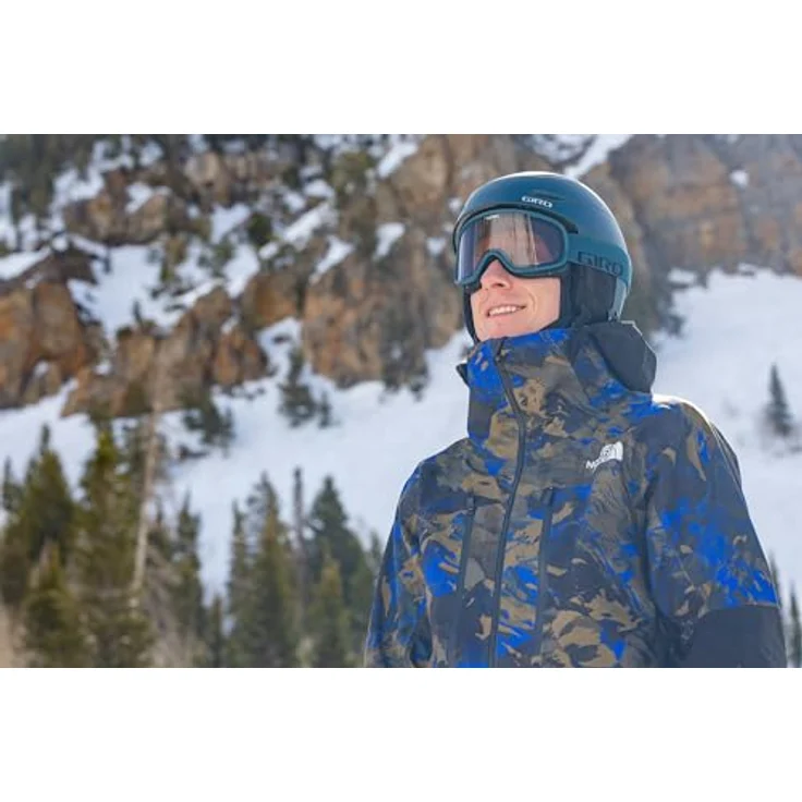 Giro Cruz Skibrille, loden green, EXV Rahmen Design, 26% VLT, OTG friendly, riesiges Sichtfeld – Bild 5