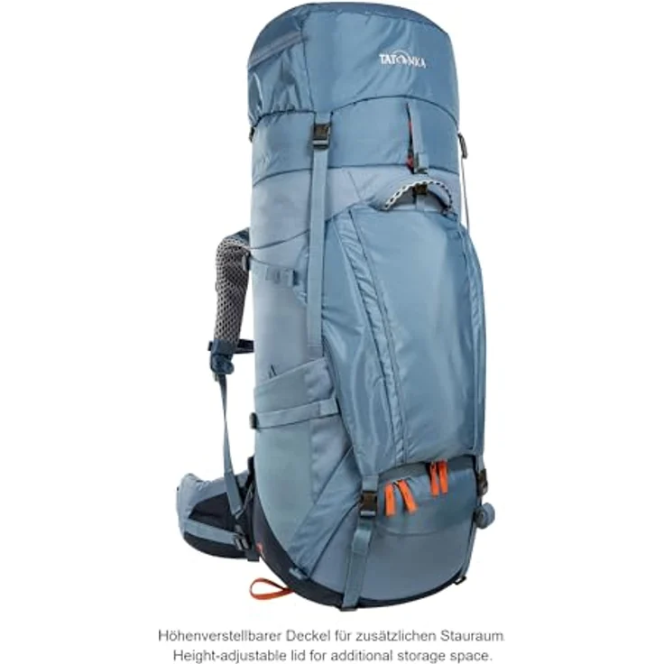 Tatonka Yukon 50+10, Trekkingrucksack mit 50+10 Litern Volumen, 73 cm, blau – Bild 11