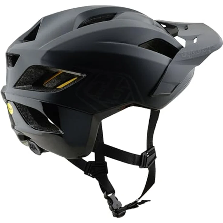 Troy Lee Designs Flowline MIPS Helm, Fahrradhelm mit optimalem Schutz, black/charcoal, M/L | 57-59cm – Bild 3