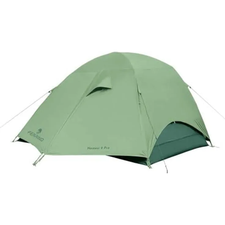 Ferrino NEMESI PRO Kuppelzelt, 2-Personen, 210x230cm, wasserdicht, hellgrün