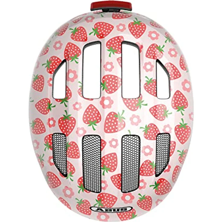 ABUS Helm Smiley 3. 0 LED rosa strawberry M – Bild 6