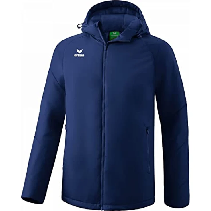 Erima Team Winterjacke New Navy, wasserdichtes Obermaterial mit 1.500 mm Wassersäule, L – Bild 1