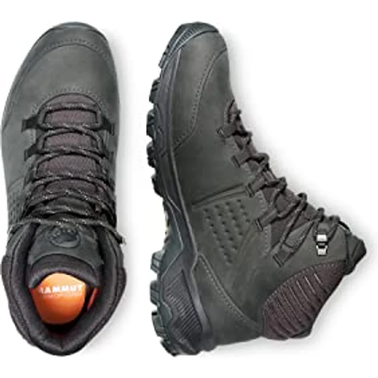 Mammut Nova IV Mid GTX Women, Damen Wanderschuhe mit GORE-TEX Membran, Vibram-Sohle, in Schwarz (Größe 40) – Bild 2