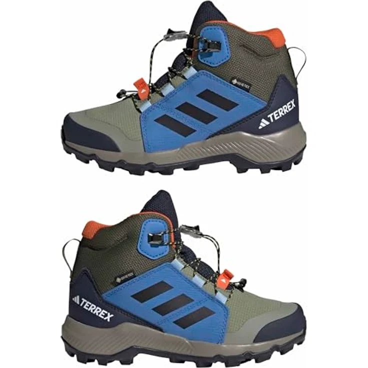 adidas TERREX TERREX MID GORE-TEX WANDERSCHUH, Wasserdichter Hikingschuh für Kids mit EVA-Zwischensohle und Traxion Gummiaußensohle – Bild 6