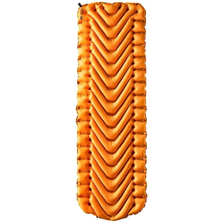 Klymit Insulated Static V Lite, Isomatte mit Twist-Pull Technologie, orange, sehr kleines Packmaß, 564 g