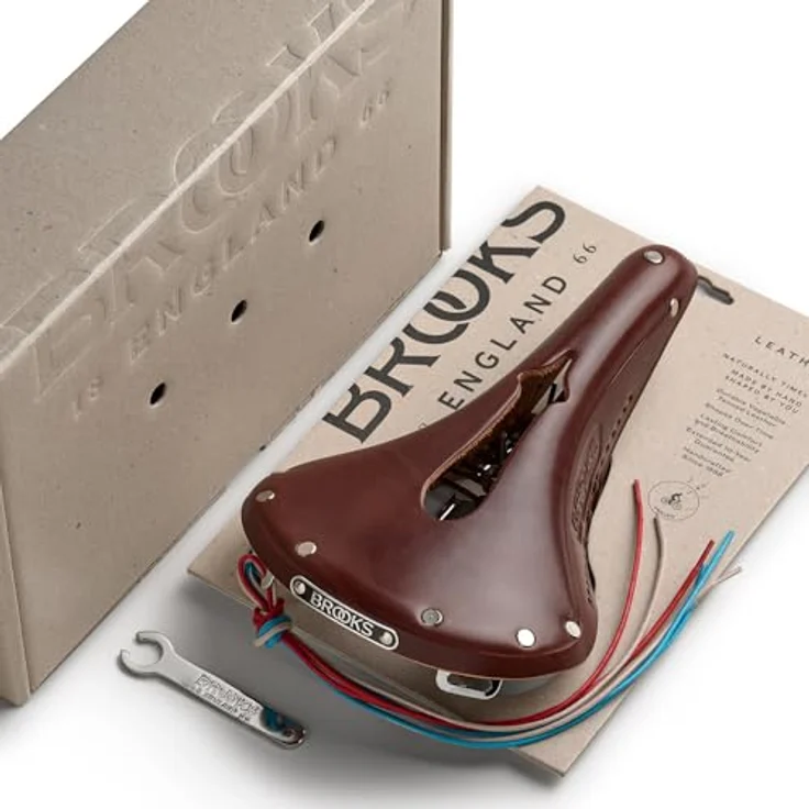 Brooks England B17, Velosattel aus Echtleder mit Aussparung für optimalen Komfort, schwarz – Bild 8