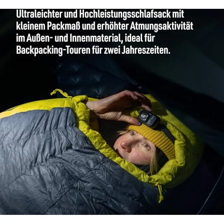 Sea To Summit Spark -1 °C, Daunenschlafsack für Frauen, 213 cm, leichte und komfortable Passform, PFC-freie DWR-Beschichtung – Bild 2