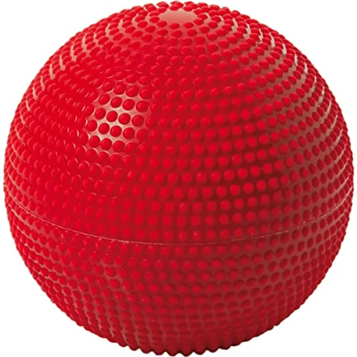 TOGU Touchball, Unisex – Erwachsene, rot, 16 cm zur Stimulierung der Sinneswahrnehmung