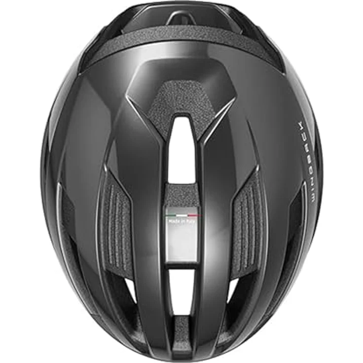 Abus WingBack Velohelm, 54-58 cm, minimalistisches Design mit tiefen Belüftungskanälen und flatterfreien FlowStraps-Gurtbändern – Bild 4