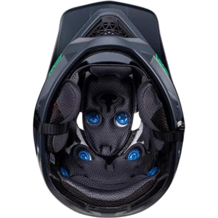 Leatt Gravity 4.0, Fullface Helm mit MIPS-Technologie, 22 Belüftungsöffnungen, abnehmbares Visier, Jungle - Mehrfarbig, S – Bild 8