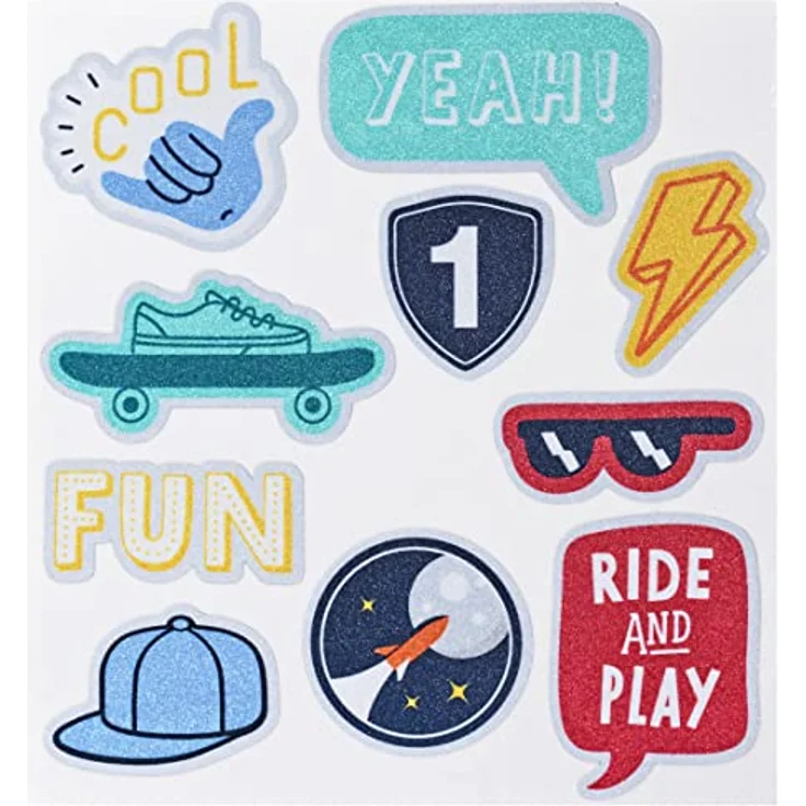 Uvex Sports hlmt 4 reflexx, Velohelm 51-55 cm, individuell gestaltbar mit Sticker-Set, verstellbares System, reflektierend, gute Belüftung – Bild 9