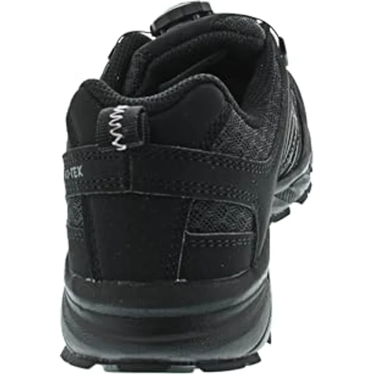 Skogan Skallas Wanderschuh, wasserdicht mit SKO-TEX Membrane, Speedlaces und Phylonzwischensohle, schwarz – Bild 3