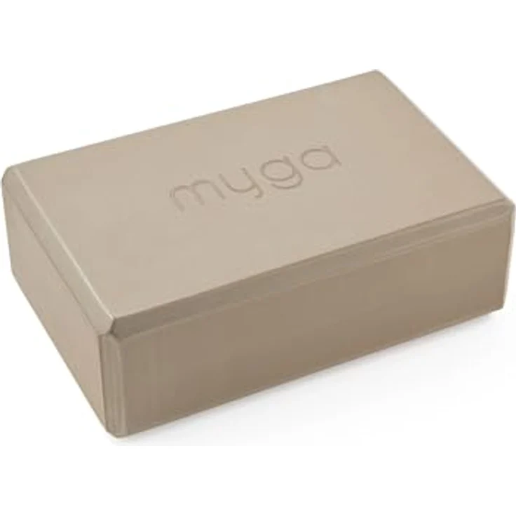 Myga Yoga Block, Rutschfest & Leicht, 23 cm x 14,5 cm x 7,7 cm, Ideal für Yoga und Pilates, Unterstützung für Anfänger & Fortgeschrittene – Bild 1