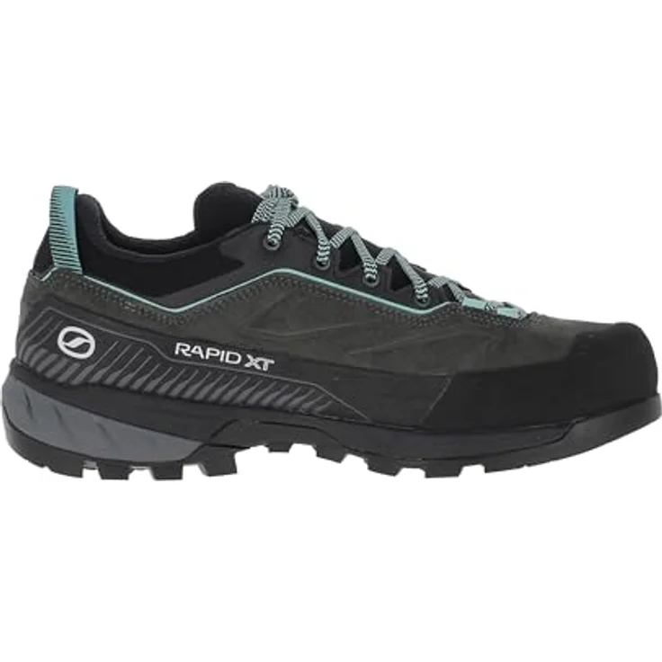 Scarpa Rapid XT GTX Wmn, Wasserdichter Wanderschuh für technische Zustiege und leichteste Klettereien, Schwarz – Bild 5