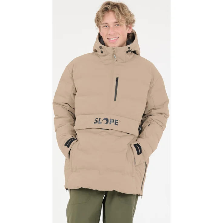 SLOPE Thumper Skijacke, wasserabweisende Membran 10.000 mm, isoliert, Roasted Cashew, 2XL