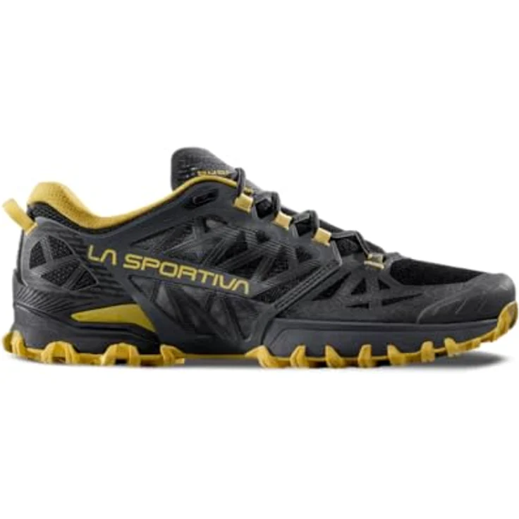 La Sportiva Bushido III, Herren Laufschuhe für Offroad-Gelände, Carbon/Bamboo, Größe 43 – Bild 2