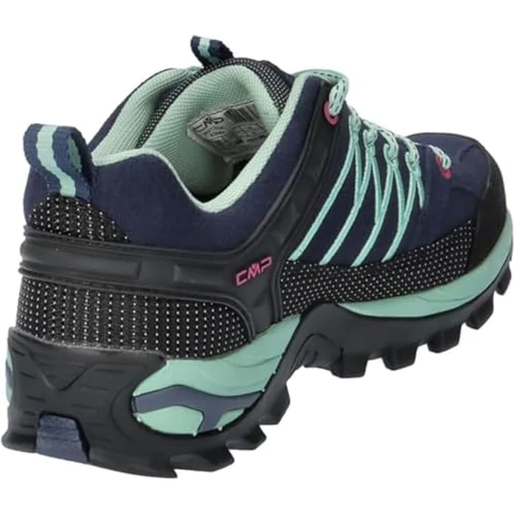 CMP Rigel Low, Damen wasserdichte Trekkingschuhe mit individueller Schnürung, rosa – Bild 9