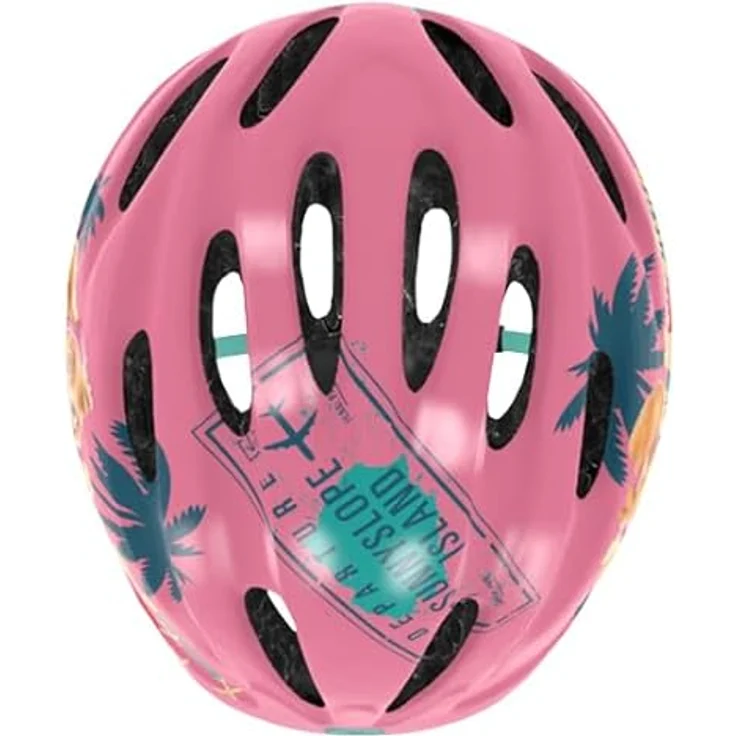 Seven Polska Kinderfahrradhelm "PAW PATROL Girls", altrosa, verstellbar, leicht, Belüftungslöcher – Bild 8