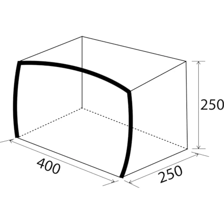 Brunner SKIA, Aufblasbares Zelt, 15.50 kg, schnelles Setup mit A.I.R.Tech-Technologie, inkl. Luftpumpe und Montagematerial – Bild 2