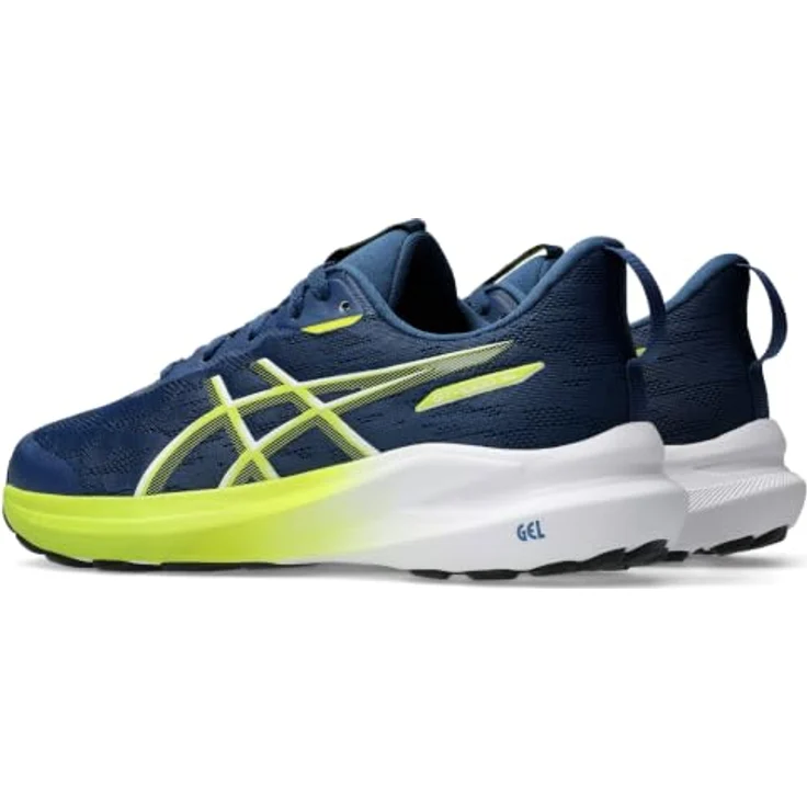 Asics GT-1000 14 GS, Stabilitäts-Laufschuhe für Kinder, Mesh, Independence Blue/Neon Lime, Größe 38 – Bild 7