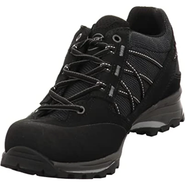 Hanwag Belorado II Low Bunion Lady GTX, wasserdichte Damen Wanderschuhe für sportliche Tagestouren, Schwarz – Bild 2
